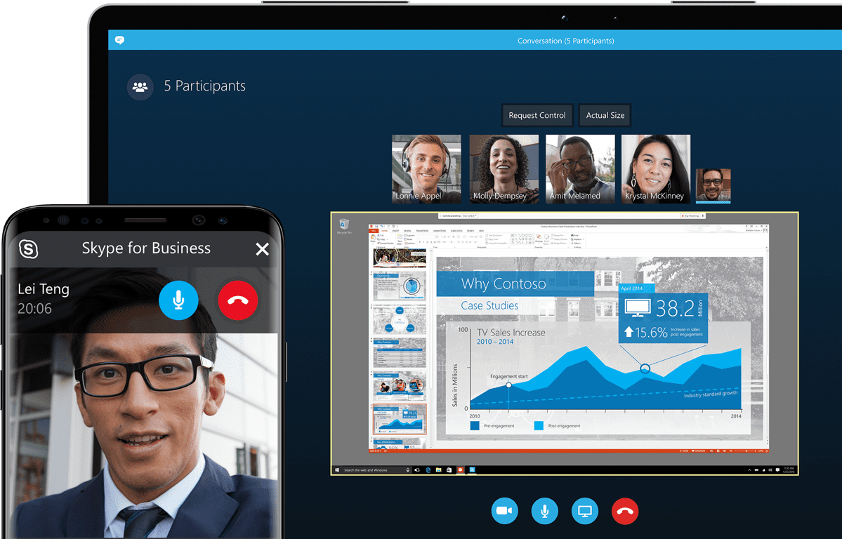 Аренда Microsoft Skype for Business: скайп для бизнеса в Казахстане