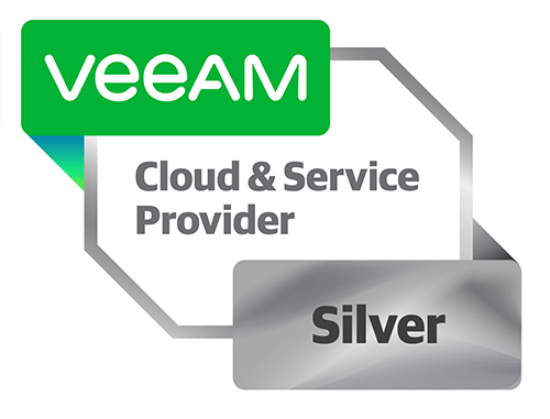 Сертификат сотрудничества с Veeam